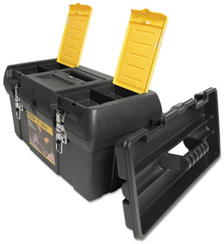 Stanley® Series 2000 Toolbox With Tray,  Two Lid Compartments