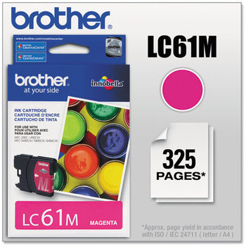Brother LC612PKS-LC61YS Ink,  Magenta