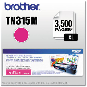 Brother TN310BK-TN315Y Toner,  Magenta