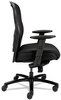 A Picture of product BSX-VL705VM10 HON® Wave™ Mesh Big & Tall Chair and Supports Up to 450 lb, 19.25" 22.25" Seat Height, Black