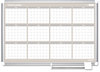 A Picture of product BVC-GA05105830 MasterVision® Planning Board,  48x36, White/Silver