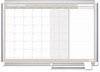 A Picture of product BVC-GA05105830 MasterVision® Planning Board,  48x36, White/Silver
