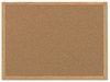 A Picture of product BVC-MC070014231 MasterVision® Value Cork Board with Oak Frame,  24 x 36, Natural