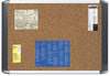 A Picture of product BVC-MVI030501 MasterVision® Tech Cork Board,  24x36, Silver/Black Frame