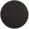 A Picture of product BWK-4019BLA Boardwalk® Stripping Floor Pads. 19 in. Black. 5/case.