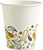 A Picture of product BWK-DEER10HCUP Boardwalk® Deerfield Printed Paper Hot Cups. 10 oz. White/Yellow/Green/Purple. 1000 count.