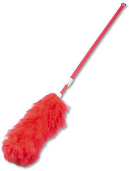 Boardwalk® Lambswool Duster with Extendable Handle. 35-48 in. Assorted Colors.