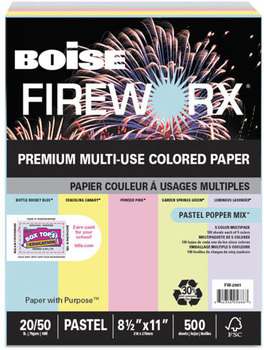Boise Fireworx Color Copy/Laser Paper MP2201-TN Rat-a-Tat Tan 500 Sheets 8.5 x 11 Letter Size 20 lb 