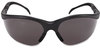 A Picture of product CRW-KD112 Crews® Klondike® Safety Glasses,  Matte Black Frame, Gray Lens