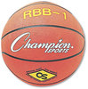 A Picture of product CSI-RBB1 Champion Sports Rubber Sports Ball,  For Basketball, No. 7, Official Size, Orange
