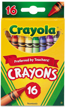 Crayola® Classic Color Pack Crayons,  16 Colors/Box