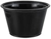 A Picture of product 106-416 Dart® Conex® Complements Portion/Medicine Cups,  4 oz, Black, 2500/Carton