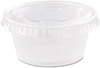 A Picture of product 106-416 Dart® Conex® Complements Portion/Medicine Cups,  4 oz, Black, 2500/Carton