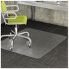A Picture of product DEF-CM13113 deflecto® DuraMat® Moderate Use Chair Mat for Low Pile Carpeting,  36 x 48 w/Lip, Clear