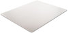 A Picture of product DEF-CM13233 deflecto® DuraMat® Moderate Use Chair Mat for Low Pile Carpeting,  Beveled, 45x53 w/Lip, Clear