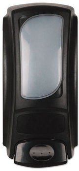 Dial® Eco Smart® Amenity Dispenser,  10.75 x 10.313 x 10.313, Black, Plastic, 6/Carton