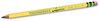 A Picture of product DIX-13304 Dixon® Ticonderoga® Laddie® Woodcase Pencil with Microban®,  HB #2, Yellow, Dozen