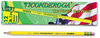A Picture of product DIX-13885 Ticonderoga® Pencils,  F #2.5, Yellow, Dozen