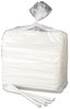 A Picture of product DXE-FXW7 Dixie® Wrapped Flex Straws,  7 3/4", Polypropylene, White, 10000/Carton