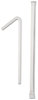 A Picture of product DXE-FXW7 Dixie® Wrapped Flex Straws,  7 3/4", Polypropylene, White, 10000/Carton