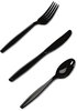 A Picture of product DXE-PSM21 Dixie® Plastic Cutlery,  Mediumweight Soup Spoons, White, 1000/Carton