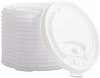 A Picture of product 103-105 Dixie® Plastic Lids for Dixie® Hot Drink Cups,  12 & 16oz, White, 1000/Carton