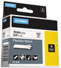 A Picture of product DYM-18489 DYMO® Rhino Industrial Label Cartridges,  3/4" x 11 1/2 ft, White/Black Print