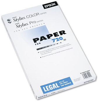 Epson® Matte Presentation Paper,  27 lbs., Matte, 8-1/2 x 14, 100 Sheets/Pack