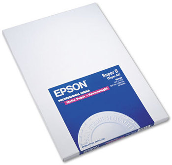 Epson® Premium Matte Presentation Paper,  45 lbs., 13 x 19, 50 Sheets/Pack
