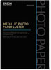 A Picture of product EPS-S045597 Epson® Professional Media Metallic Luster Photo Paper,  White, 13 x 19, 25 Sheets/Pack