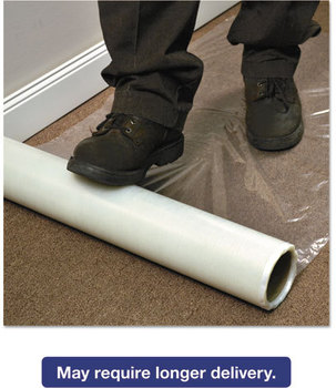 ES Robbins® Roll Guard Temporary Floor Protection Film,  36 x 2400, Clear