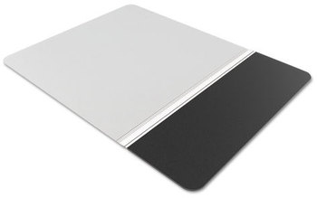 ES Robbins® Sit or Stand Mat™ for Carpet or Hard Floors,  45 x 53, Clear/Black