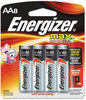 A Picture of product EVE-E91MP8 Energizer® MAX® Alkaline Batteries,  AA, 8 Batteries/Pack