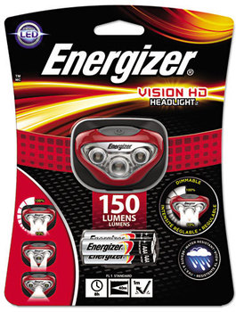 Energizer® LED Headlight,  3 AAA, Red