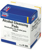 A Picture of product FAO-H305 First Aid Only™ Alcohol Cleansing Pads,  Dispenser Box, 100/Box
