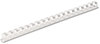 A Picture of product FEL-52372 Fellowes® Plastic Comb Bindings 1/2" Diameter, 90 Sheet Capacity, White, 100/Pack