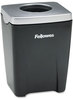 A Picture of product FEL-8032801 Fellowes® Office Suites™ Paper Clip Cup Plastic, 2.44 x 2.19 3.25, Black/Silver