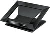 A Picture of product FEL-8038401 Fellowes® Designer Suites™ Laptop Riser 13.19" x 11.19" 4", Black Pearl, Supports 25 lbs
