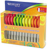 A Picture of product ACM-13140 Westcott® For Kids Scissors,  5" Blunt, Assorted, 12/Pack