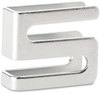 A Picture of product ALE-SW59SHSR Alera® Shelf Connecting S Hooks Wire Shelving Metal, Silver, 4 Hooks/Pack