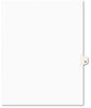 A Picture of product AVE-01065 Avery® Preprinted Style Legal Dividers Exhibit Side Tab Index 10-Tab, 65, 11 x 8.5, White, 25/Pack, (1065)