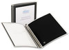 A Picture of product AVE-15767 Avery® Flexi-View® Binder with Round Rings 3 0.5" Capacity, 11 x 8.5, Black