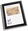 A Picture of product AVE-15767 Avery® Flexi-View® Binder with Round Rings 3 0.5" Capacity, 11 x 8.5, Black