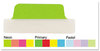 A Picture of product AVE-74764 Avery® Ultra Tabs® Repositionable Big Tabs: 2" x 1.75", 1/5-Cut, Assorted Neon Colors, 20/Pack