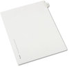 A Picture of product AVE-82222 Avery® Preprinted Allstate® Style Legal Dividers Exhibit Side Tab Index 10-Tab, 24, 11 x 8.5, White, 25/Pack