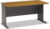 A Picture of product BSH-WC57460 Bush® Series A Workstation Desk,  Natural Cherry