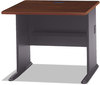 A Picture of product BSH-WC90436A Bush® Series A Workstation Desk,  Hansen Cherry