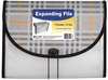 A Picture of product CLI-58312 C-Line® Plaid Design Expanding Files,  Plaid, Letter, 13 Pockets, 1.5" Exp, 1/EA