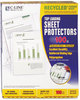 A Picture of product CLI-62029 C-Line® Polypropylene Sheet Protector,  Reduced Glare, 2", 11 x 8 1/2, 100/BX