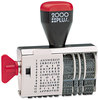 A Picture of product COS-010180 2000 PLUS® Dial-N-Stamp,  12 Phrases, 1 1/2 x 1/8